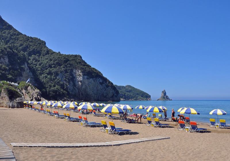 Agios Gordios beach, Corfu