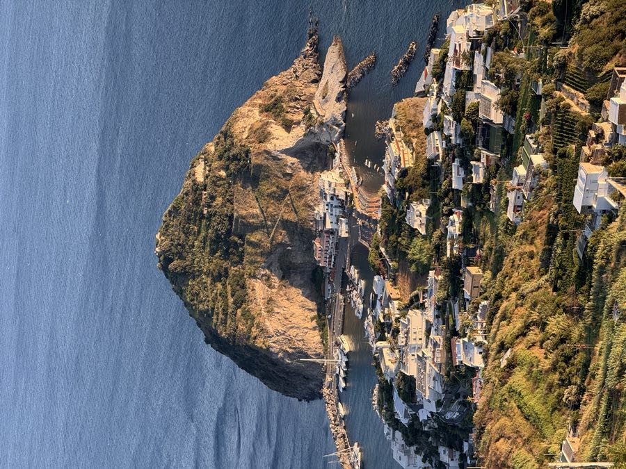 Sant'Angelo, Ischia, at golden hour